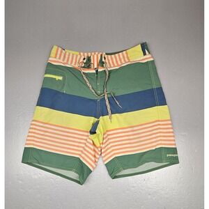 Patagonia Wavefarer Board Shorts Mens 30 Stripes 9" Inseam‎ Swim Trunks Beach